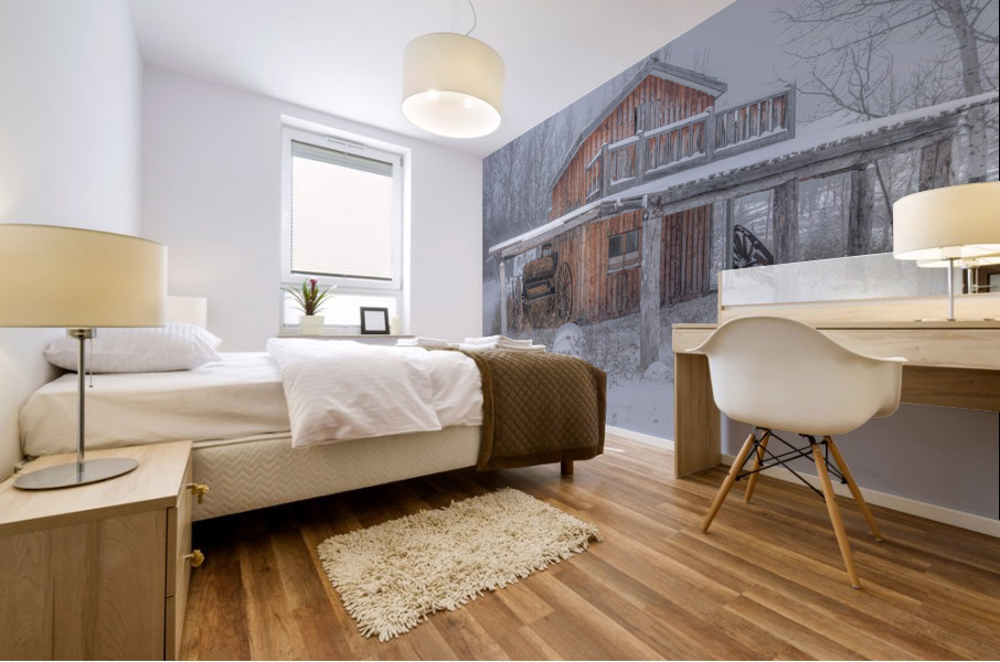 Carriage House Mural print