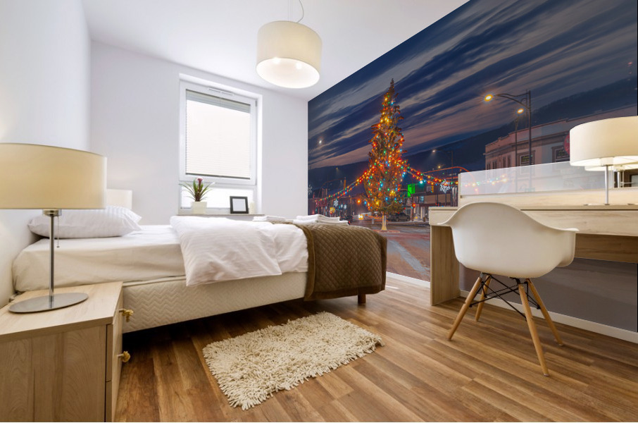 Downtown Dawson Creek Mural print