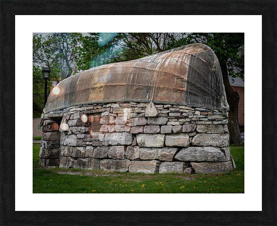 Boathouse Picture Frame print