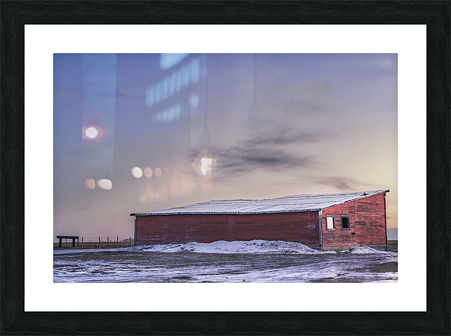 Drive Shed Picture Frame print