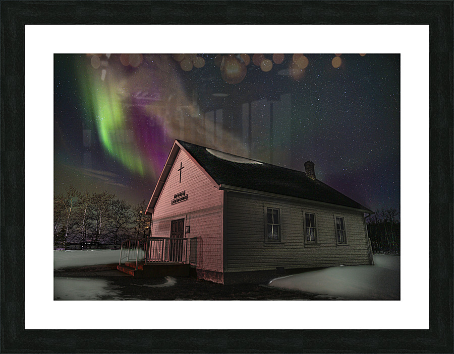 Divine Lights Picture Frame print