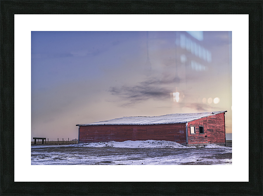 Drive Shed Picture Frame print