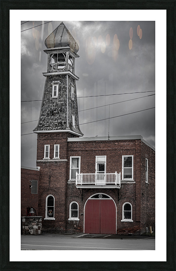 Firehall Picture Frame print