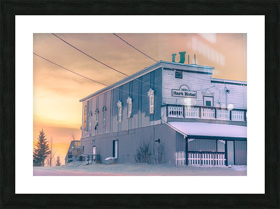 Hart Hotel Picture Frame print