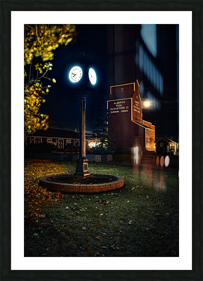 Harvest Moon Picture Frame print