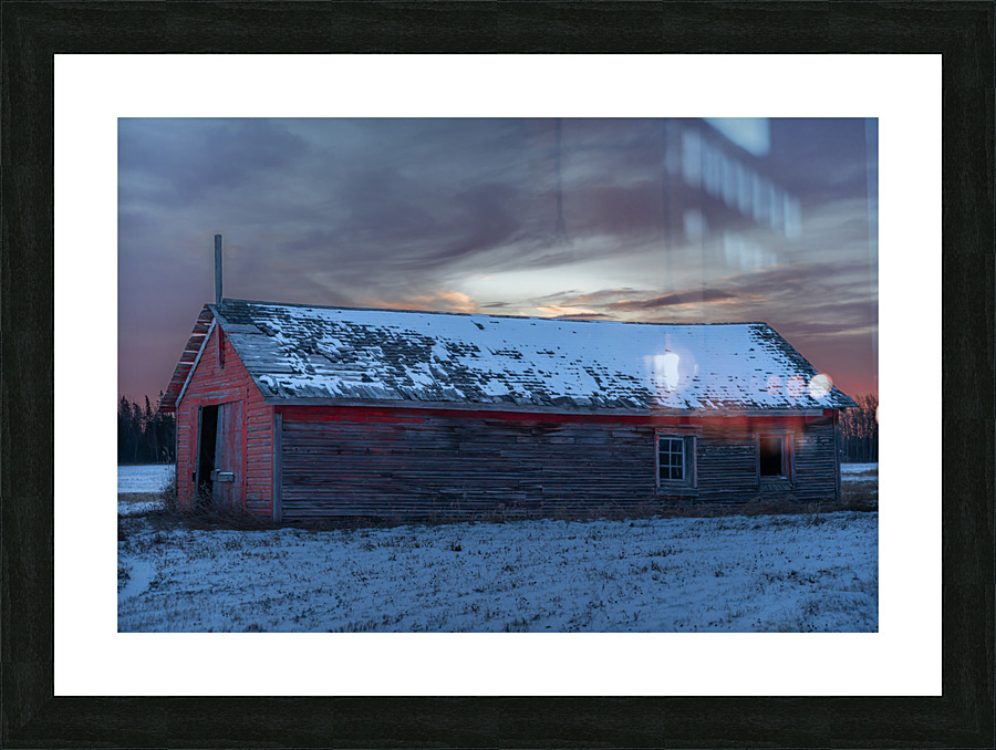 Long Shop Picture Frame print