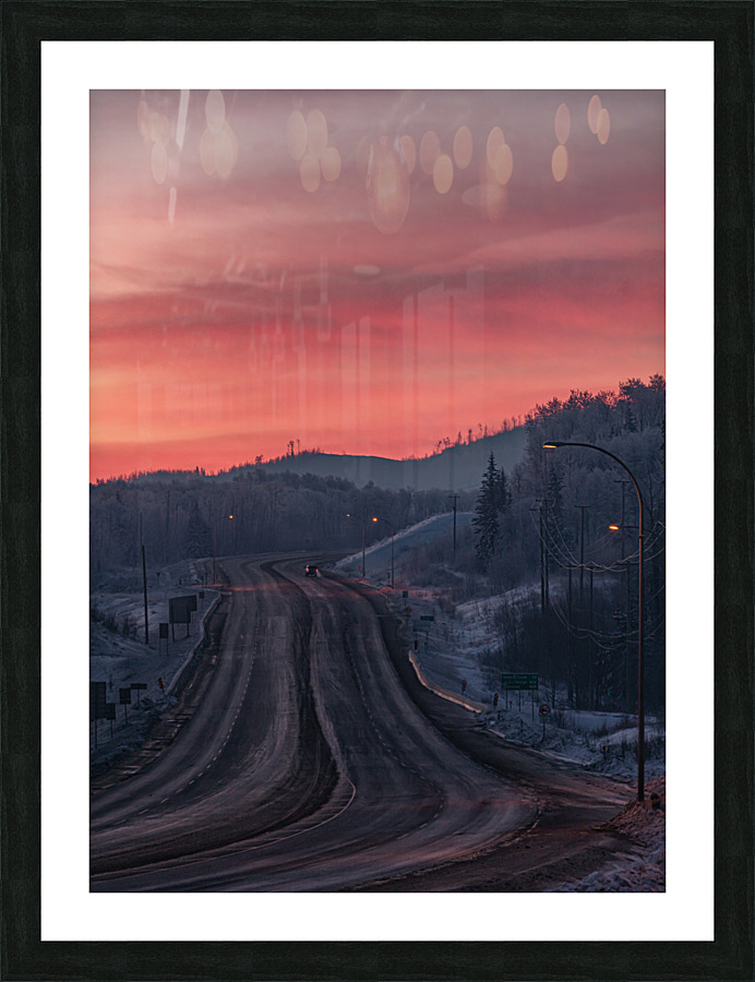 Taylor Hill Sunrise Picture Frame print