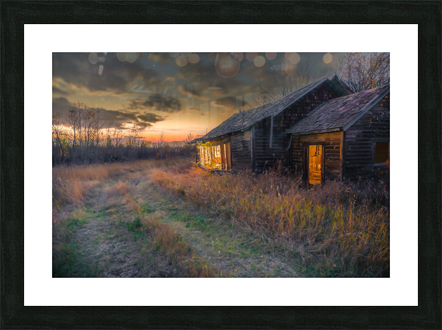 The Schoolhouse Picture Frame print