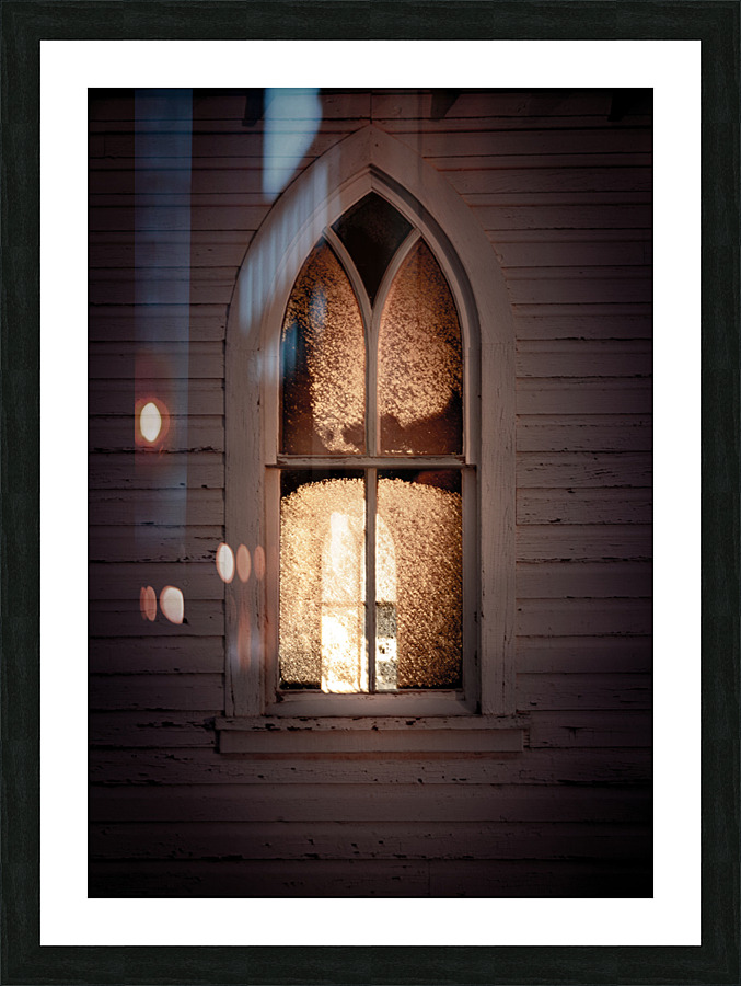 The Window Picture Frame print
