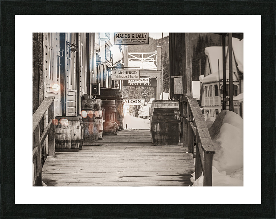 Barkerville Picture Frame print