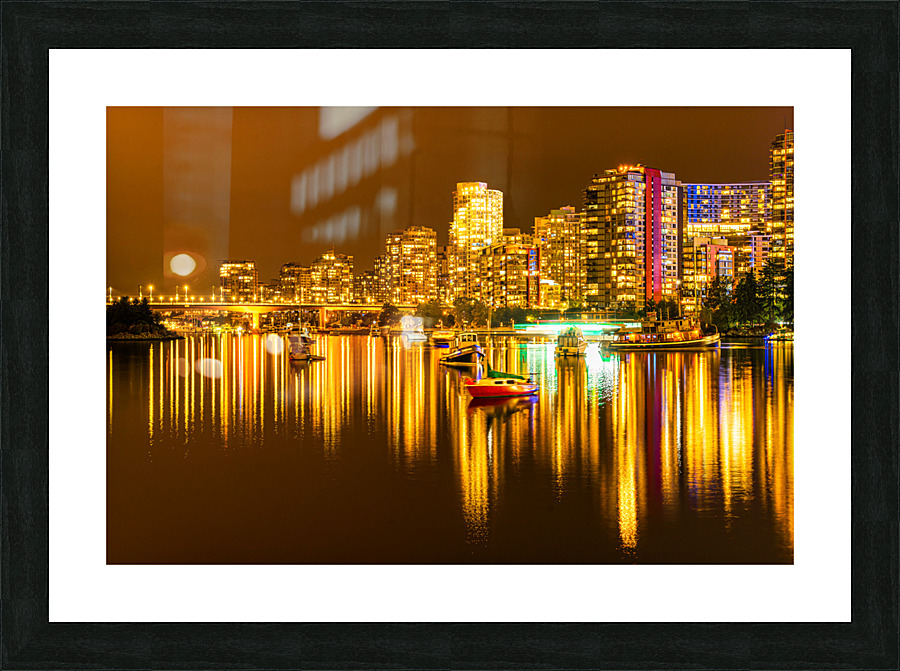 Lights Picture Frame print