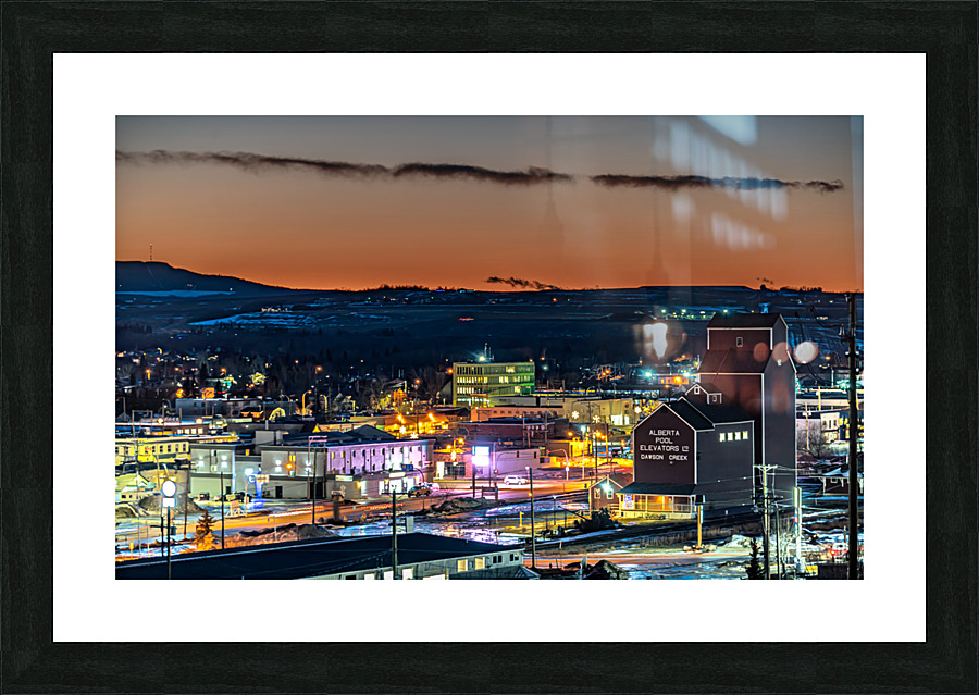Dawson Creek Picture Frame print