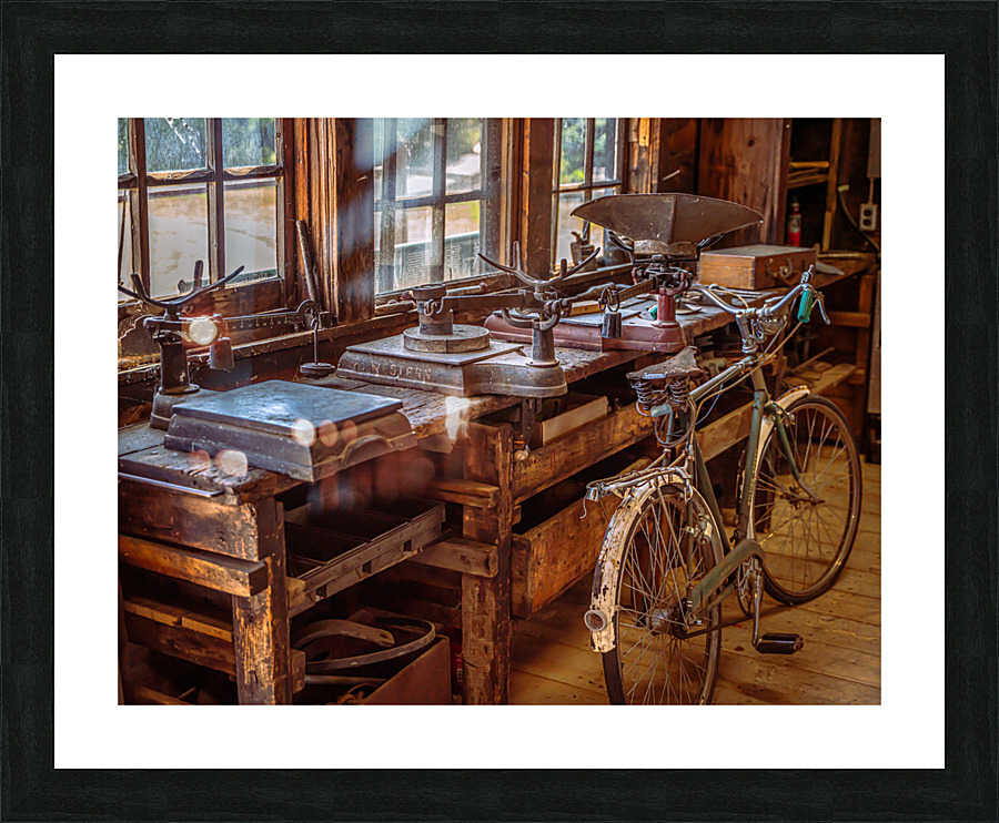 The Bicycle Picture Frame print
