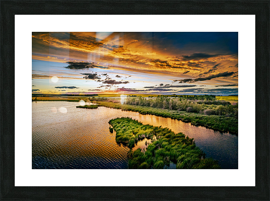 McQueen Slough Picture Frame print