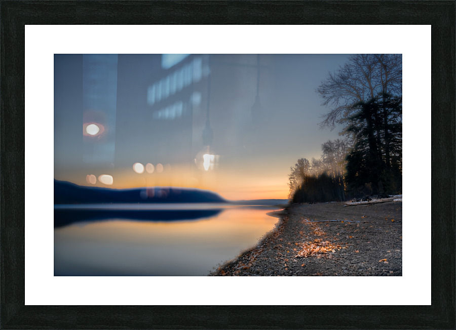Misty Morning Picture Frame print