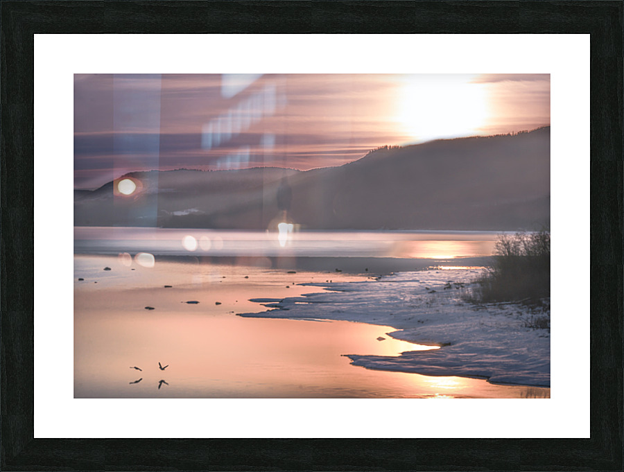 Moberly Sunset Picture Frame print