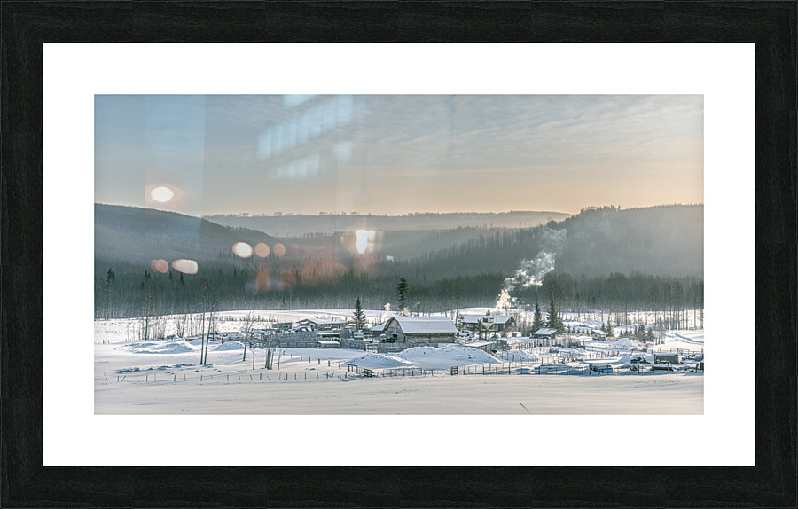 Off Grid Farmimg Picture Frame print