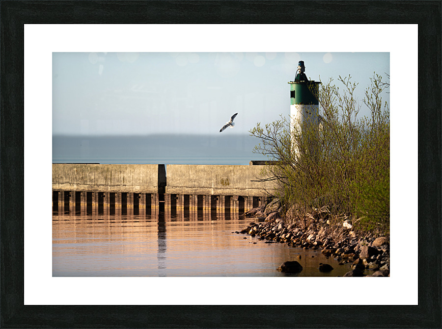 The Lighthouse Picture Frame print