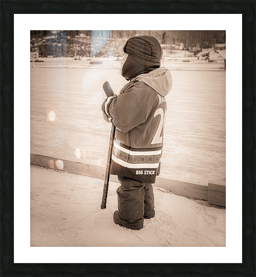 Big Stick Picture Frame print