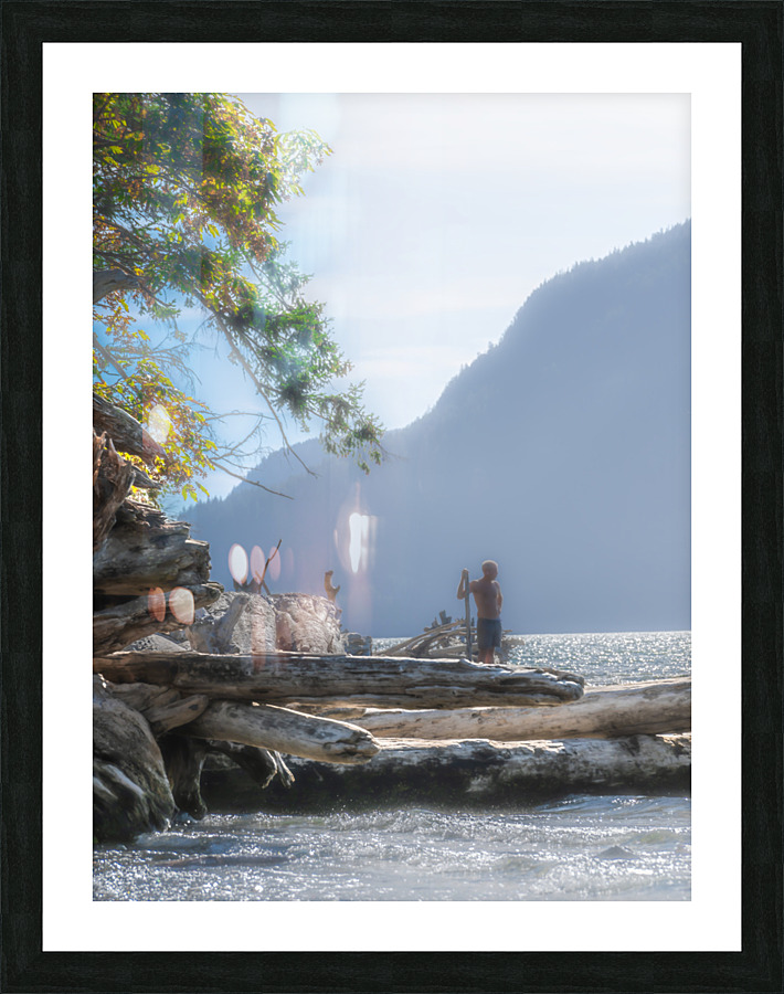 Crusoe Picture Frame print
