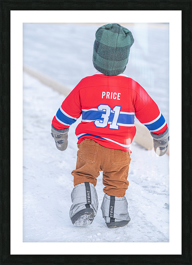 Future Goaltender Picture Frame print