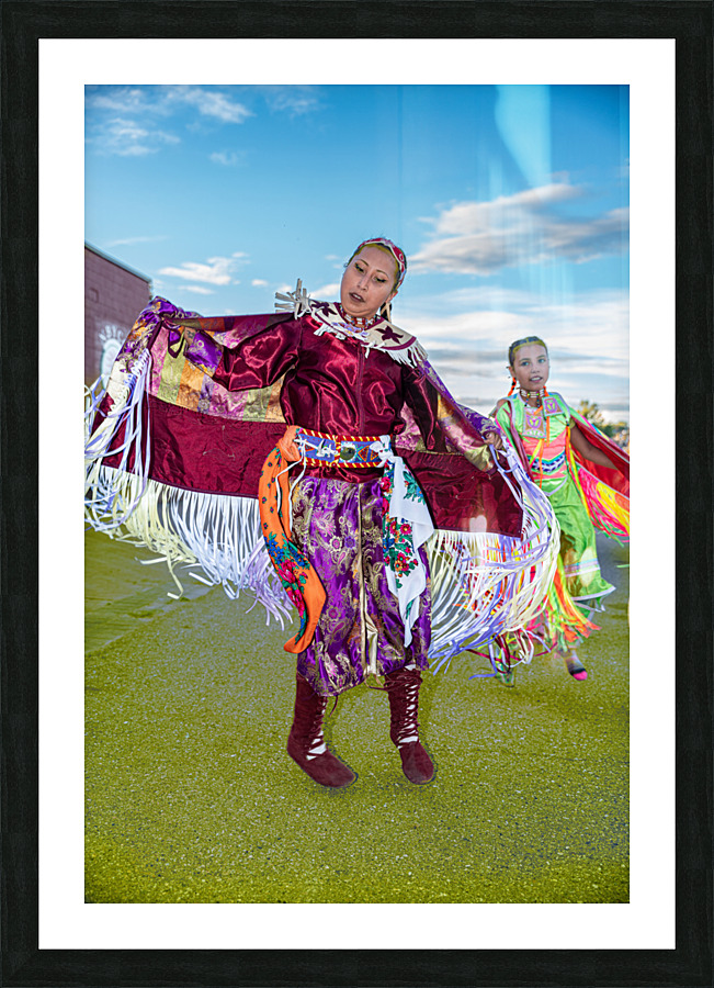 Fancy Dancers Picture Frame print