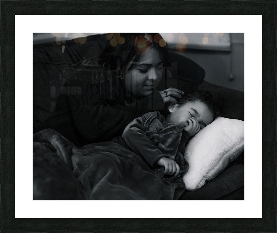 Motherhood Picture Frame print