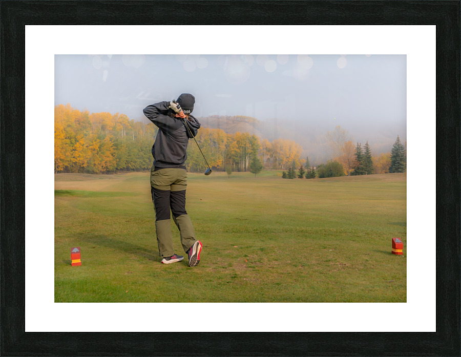 On the Tee Picture Frame print