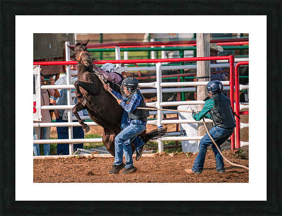 Rodeo Time Picture Frame print
