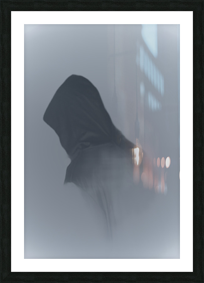 The Hood Picture Frame print