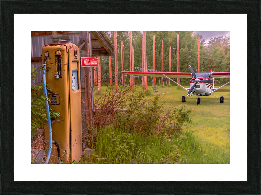 Av Gas Picture Frame print