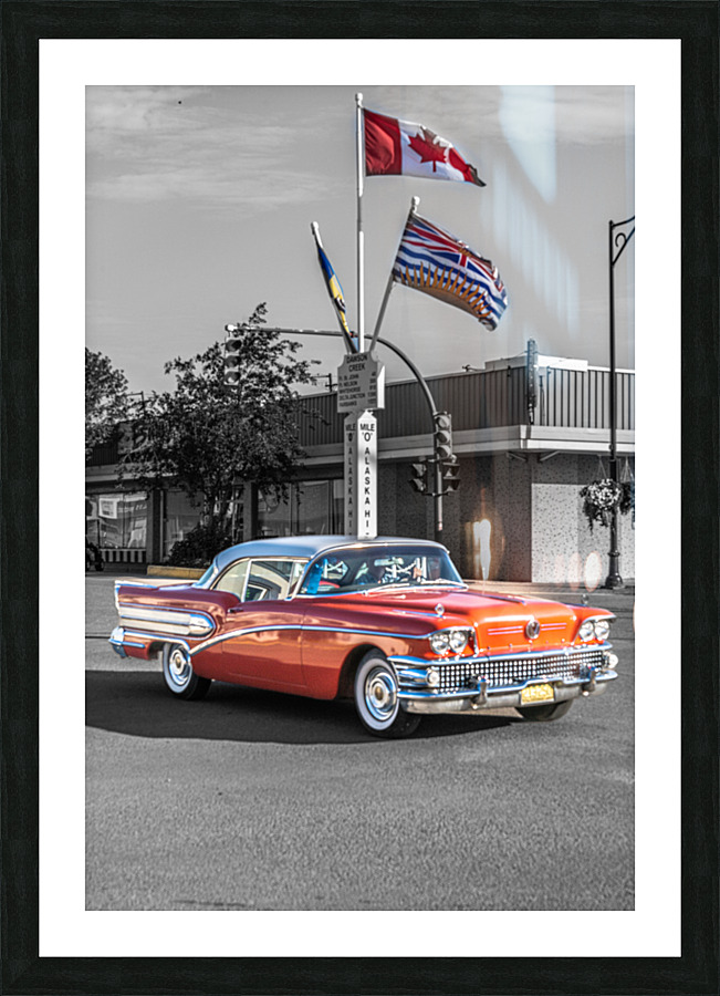 1958 Buick Picture Frame print