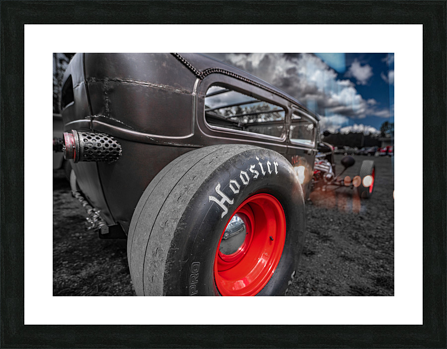 Big Hoosier Picture Frame print