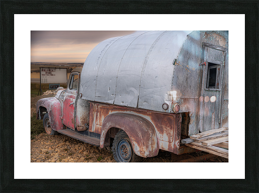 Camper Picture Frame print