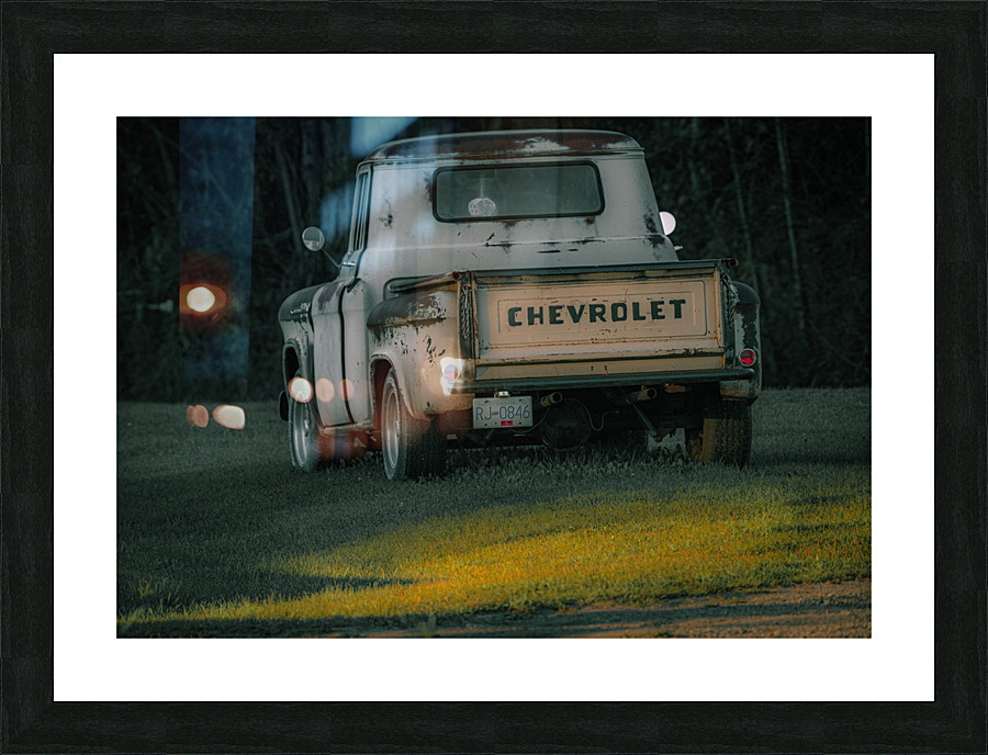 Chevy Pickup Picture Frame print