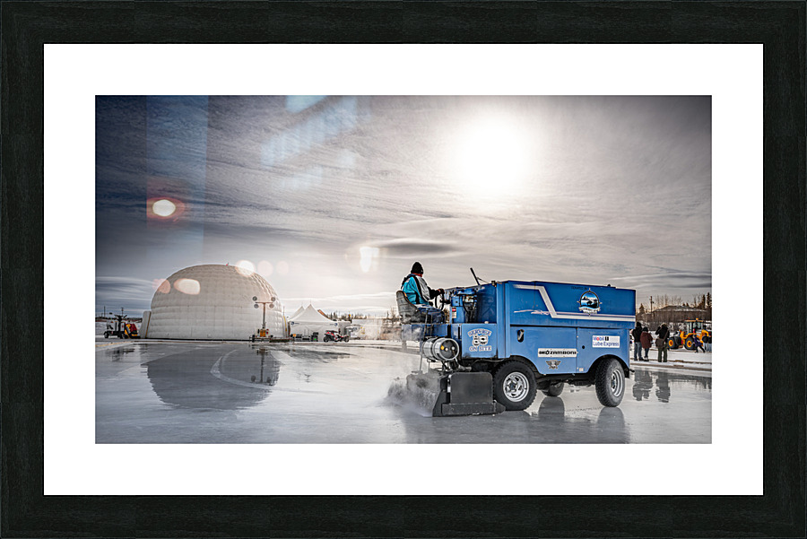 The Zamboni Picture Frame print