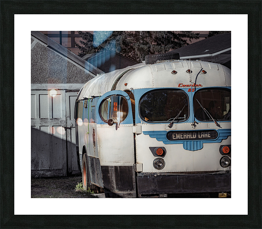 Tour Bus Picture Frame print