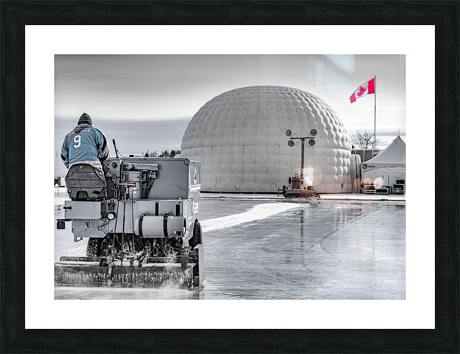 Zamboni 2 Picture Frame print