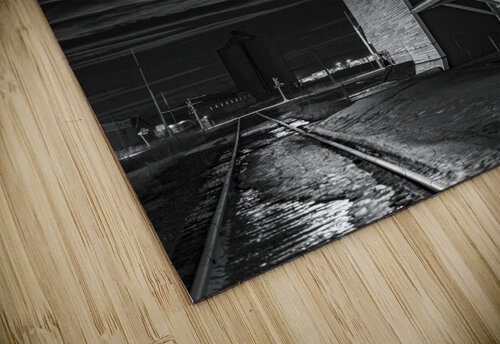 Grain Elevator BW Kevin MacLellan puzzle