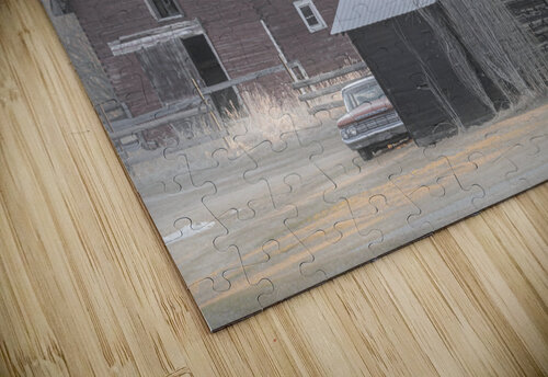 Sixties Barn Scene Kevin MacLellan puzzle