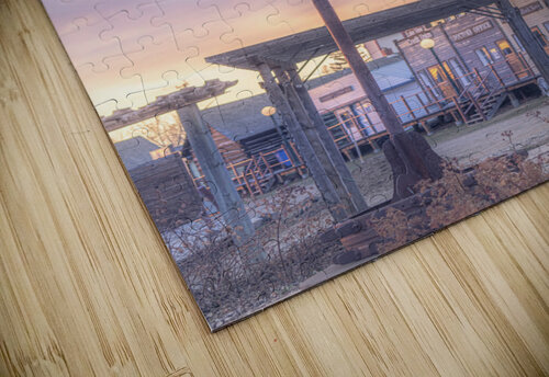 Sunset in the Village Kevin MacLellan puzzle