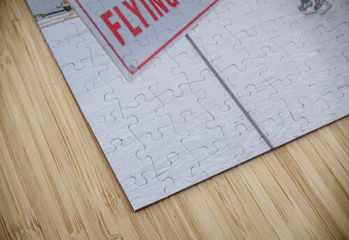 Danger Flying Pucks Kevin MacLellan puzzle
