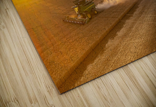 Harvesting at Sunset Kevin MacLellan puzzle