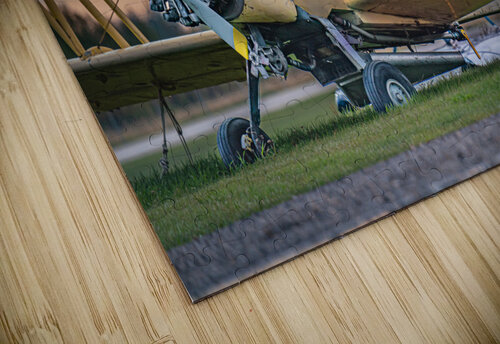 Yellow Crop Duster Kevin MacLellan puzzle