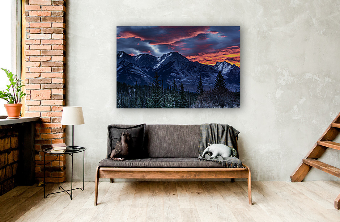 Banff Sunrise Reproduction