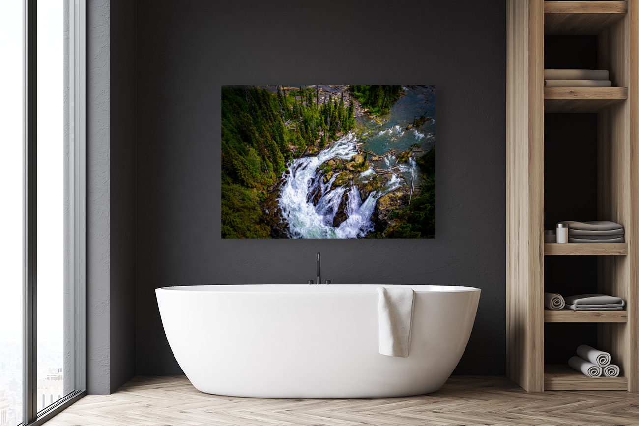 Ghost Lake Falls Reproduction