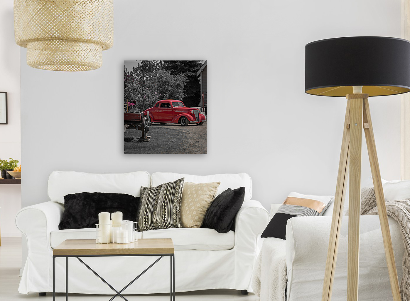 Red Coupe Reproduction