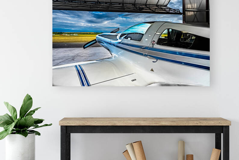 Inside the Hangar by Kevin MacLellan