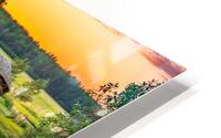 Green Pond HD Metal print