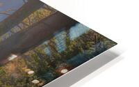 The Hiker HD Metal print